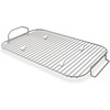 image:imageNinja Woodfire 4Rack Rib and Roast Smoking Bundle for OG800900 Grills Silver Steel