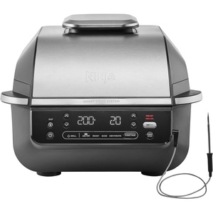 image:imageNinja 5in1 Indoor Grill and Oil Free Deep Fryer 5 Modes EG351EU