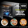 image:imageNinja Crispi Microwave amp Air Fryer with FusionCrisp Silver MW101  Replaces a countertop microwave and air fryer with 14 functions Fast 1000W microwave and powerful 1700W Ninja air fryerSilver