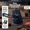 image:imageNinja NeverDull 10Pc German Steel Knife Set Stone Gold NK32010SD1Cyberspace
