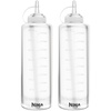 image:imageNinja FlexFlame Griddle Spatula Stainless Steel NonSlip HandleSquirt Bottles  2 pack