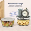 image:imageNinja PREPi 5in1 Prep amp Store System Crinkle Slice Shred PN301Black