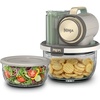 image:imageNinja PREPi 5in1 Prep amp Store System Crinkle Slice Shred PN301Stone