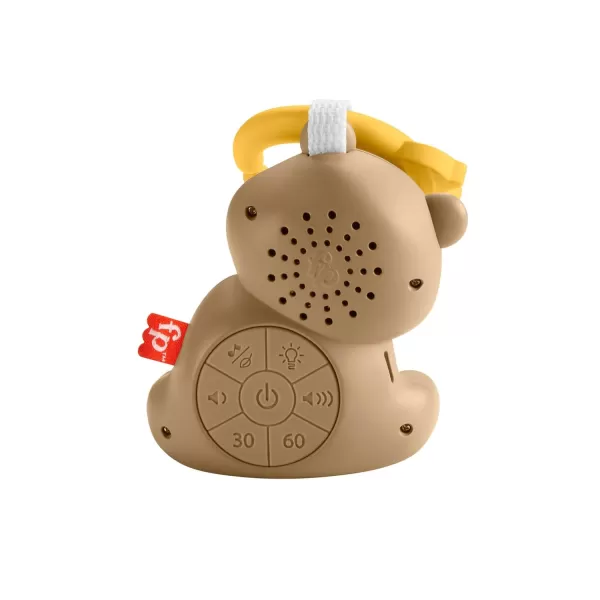Fisher Price Baby Toy Beary Soothing Portable Sound Machine with Music Night Light ampamp Customizable Timer for Newborns 0 Months