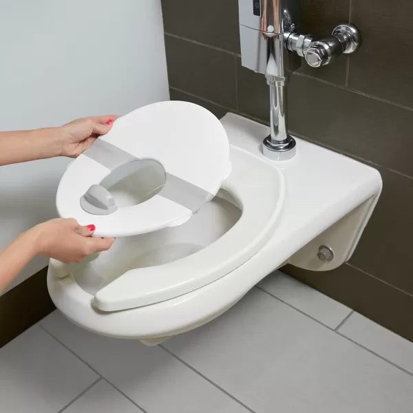 FisherPrice Baby 2in1 Travel Potty  Portable Infant to Toddler Potty Training Toilet and Removable Potty Ring for Travel