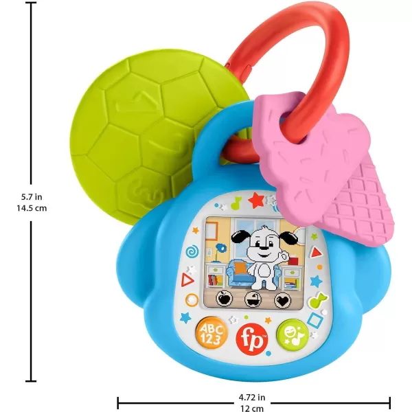 FisherPrice Baby Learning Toy Laugh ampamp Learn DigiPuppy Pretend Digital Pet with Music ampamp Lights for Developmental Play Infant Ages 6 Months