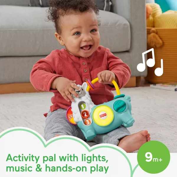 FisherPrice Baby Learning Toy Linkimals 123 Activity Llama for Ages 9 Months Compatible Only with Linkimals Items