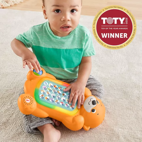 FisherPrice Baby Learning Toy Linkimals A to Z Otter with Music ampamp Lights for Infants Ages 9 Months Compatible Only with Linkimals Items