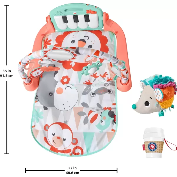 FisherPrice Baby Play Kit Lets Try Tummy Time Gift Set Developmental Toys with Activity Guide for Infants Ages 3 Months03 Months