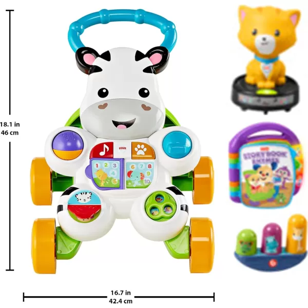 FisherPrice Baby Play Kit Lets Try Tummy Time Gift Set Developmental Toys with Activity Guide for Infants Ages 3 Months912 Month