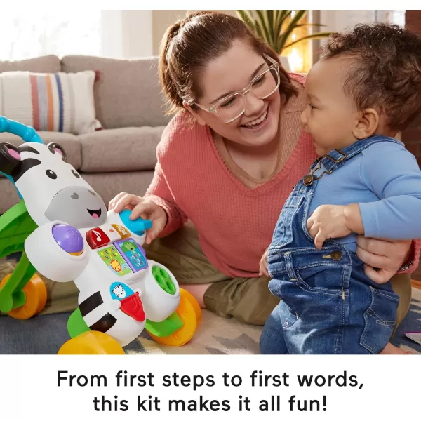 FisherPrice Baby Play Kit Lets Try Tummy Time Gift Set Developmental Toys with Activity Guide for Infants Ages 3 Months912 Month