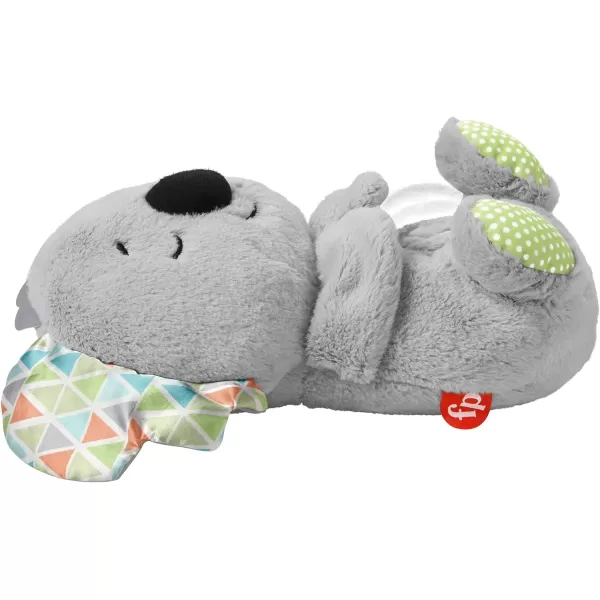 FisherPrice Baby Toy Calming Vibes Puppy Soother Plush Portable Sound Machine with Vibrations for Newborns 0 MonthsKoala Soother