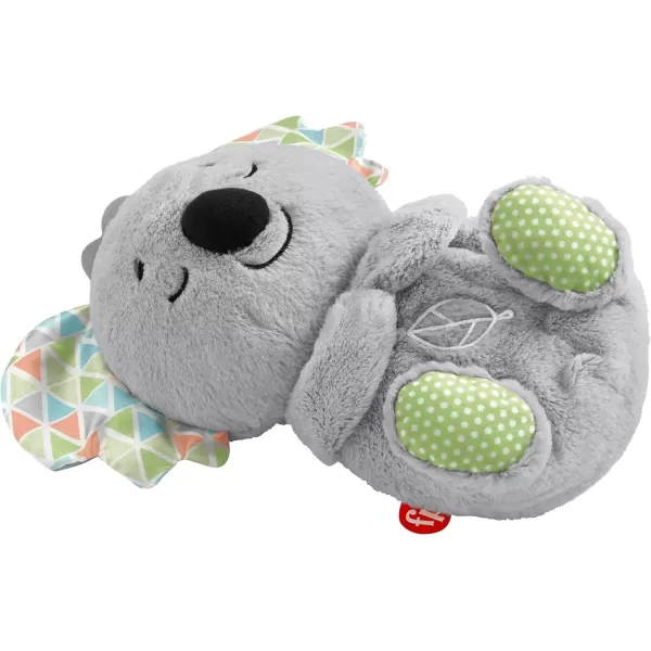 FisherPrice Baby Toy Calming Vibes Puppy Soother Plush Portable Sound Machine with Vibrations for Newborns 0 MonthsKoala Soother
