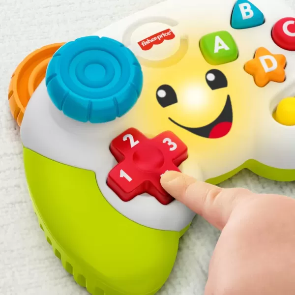 FisherPrice Baby ampamp Toddler Toy Laugh ampamp Learn Game ampamp Learn Controller with Music ampamp Lights for Early Pretend Play Infants Ages 6 MonthsRefresh