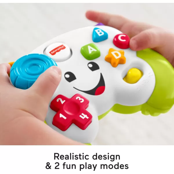 FisherPrice Baby ampamp Toddler Toy Laugh ampamp Learn Game ampamp Learn Controller with Music ampamp Lights for Early Pretend Play Infants Ages 6 MonthsClassic