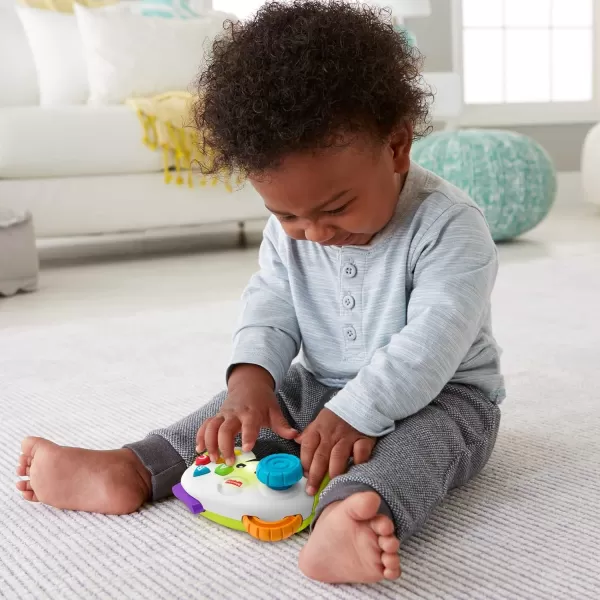 FisherPrice Baby ampamp Toddler Toy Laugh ampamp Learn Game ampamp Learn Controller with Music ampamp Lights for Early Pretend Play Infants Ages 6 MonthsRefresh