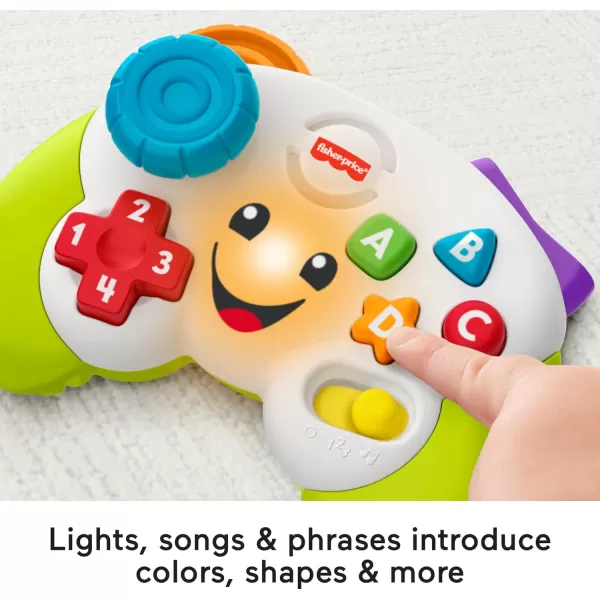 FisherPrice Baby ampamp Toddler Toy Laugh ampamp Learn Game ampamp Learn Controller with Music ampamp Lights for Early Pretend Play Infants Ages 6 MonthsClassic