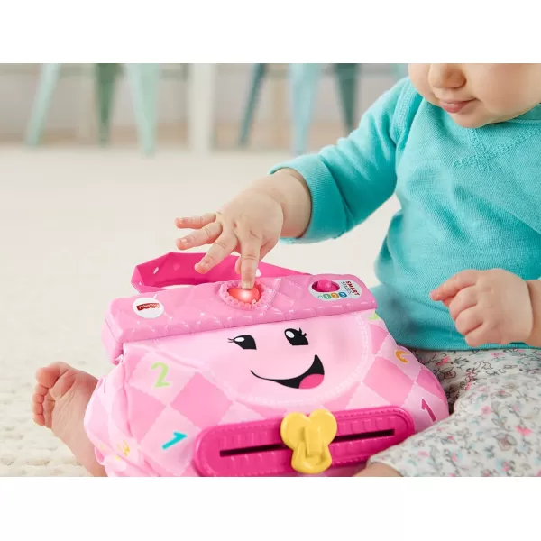 FisherPrice Baby ampamp Toddler Toy Laugh ampamp Learn Going Places Learning Purse Interactive Bag ampamp 4 Accessories for Ages 6 MonthsDeluxe