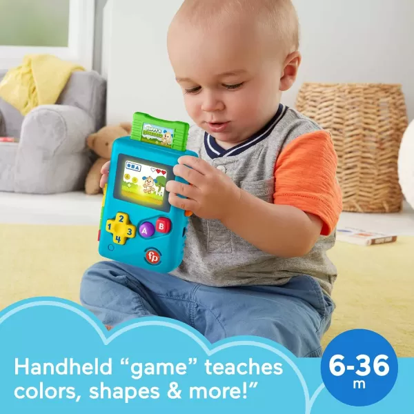 FisherPrice Baby ampamp Toddler Toy Laugh ampamp Learn Lil Gamer Pretend Video Game Learning Activity with Lights for Developmental Play Infants Ages 6 MonthsLil Gamer  Classic Version