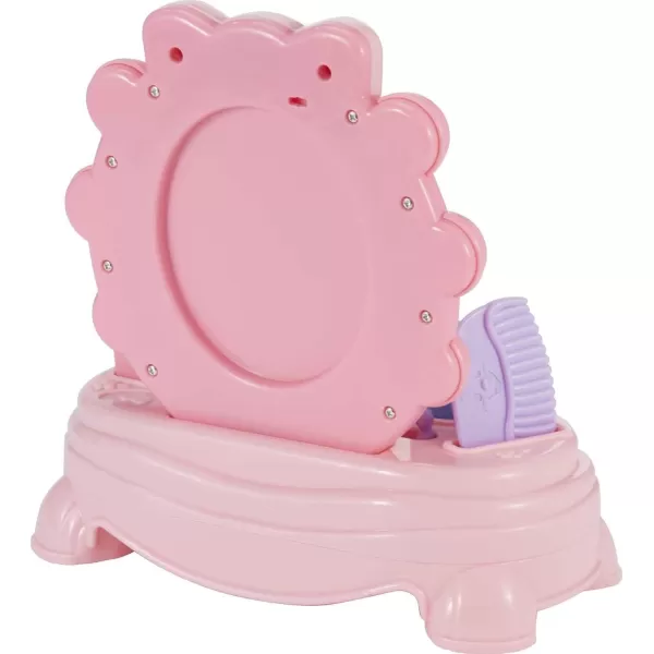 FisherPrice Baby ampamp Toddler Toy Laugh ampamp Learn Magical Musical Mirror Pretend Vanity Set for Infants Ages 6 Months Amazon ExclusiveFrustrationFree Packaging