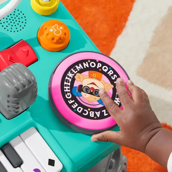 FisherPrice Baby ampamp Toddler Toy Laugh ampamp Learn Mix ampamp Learn DJ Table Musical Activity Center with Lights ampamp Sounds for Infants Ages 6 MonthsPolish