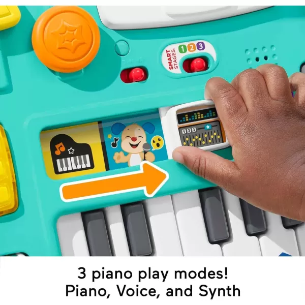 FisherPrice Baby ampamp Toddler Toy Laugh ampamp Learn Mix ampamp Learn DJ Table Musical Activity Center with Lights ampamp Sounds for Infants Ages 6 MonthsStandard Packaging