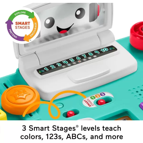 FisherPrice Baby ampamp Toddler Toy Laugh ampamp Learn Mix ampamp Learn DJ Table Musical Activity Center with Lights ampamp Sounds for Infants Ages 6 MonthsStandard Packaging