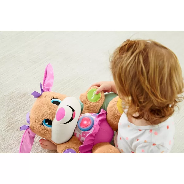 FisherPrice Baby ampamp Toddler Toy Laugh ampamp Learn Smart Stages Sis Musical Plush with Lights ampamp Phrases for Infants Ages 6 MonthsSis  Pink