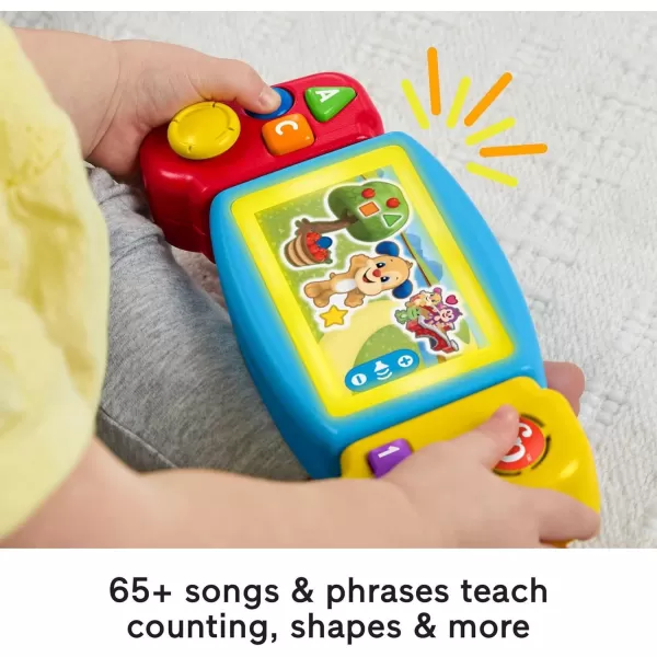 FisherPrice Baby ampamp Toddler Toy Laugh ampamp Learn Twist ampamp Learn Gamer Pretend Video Game with Lights ampamp Music for Infants Ages 9 MonthsTwist  Learn
