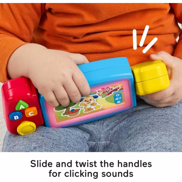 FisherPrice Baby ampamp Toddler Toy Laugh ampamp Learn Twist ampamp Learn Gamer Pretend Video Game with Lights ampamp Music for Infants Ages 9 MonthsTwist  Learn