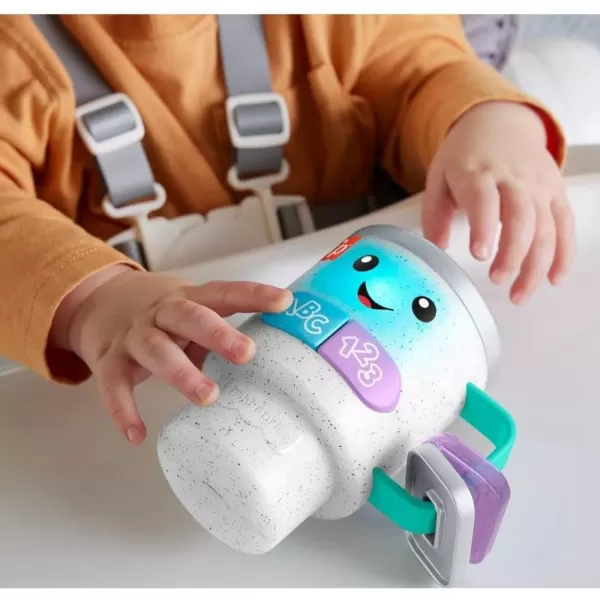 FisherPrice Baby ampamp Toddler Toy Laugh ampamp Learn Wake Up ampamp Learn Coffee Mug with Lights Music ampamp Learning for Infants Ages 6 MonthsMug
