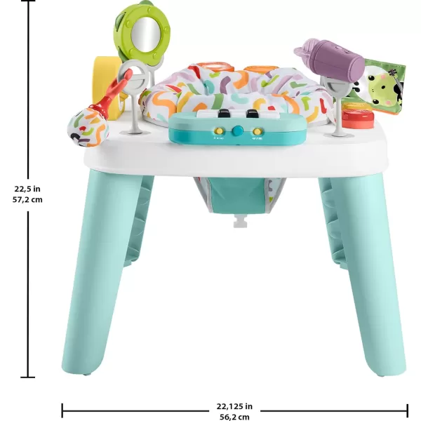 FisherPrice Baby to Toddler Toy 3in1 Hit Wonder Activity Center ampamp Play Table with Music Lights ampamp Developmental ActivitiesMusical Hit