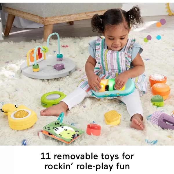 FisherPrice Baby to Toddler Toy 3in1 Hit Wonder Activity Center ampamp Play Table with Music Lights ampamp Developmental ActivitiesMusical Hit