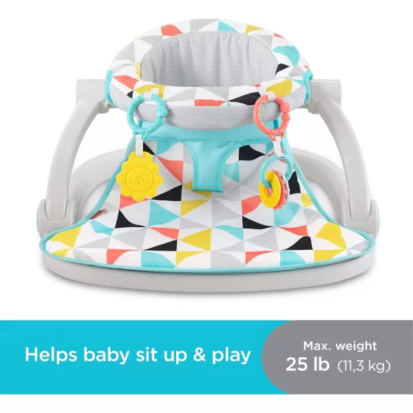 FisherPrice Baby to Toddler Toy 3in1 Spin ampamp Sort Activity Center and Play Table with 10 Activities Happy DotsActivity Center  Baby Chair  Windmill
