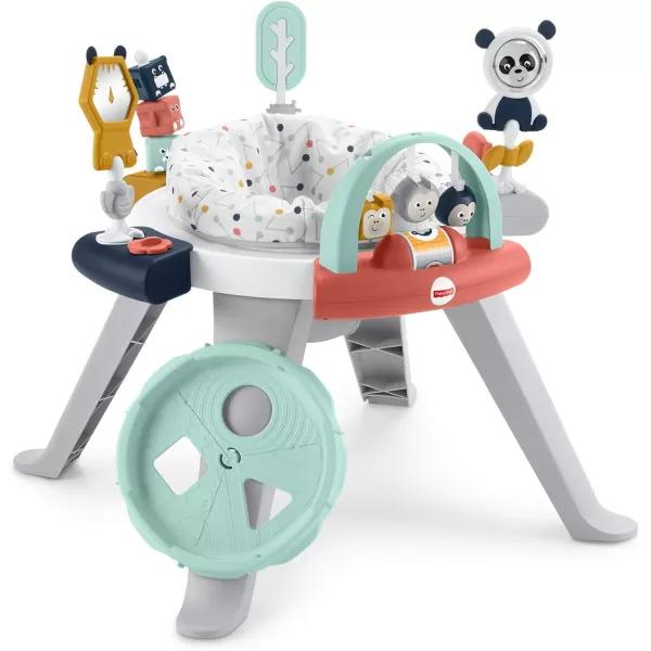 FisherPrice Baby to Toddler Toy 3in1 Spin ampamp Sort Activity Center and Play Table with 10 Activities Happy DotsActivity Center  Baby Chair  Windmill
