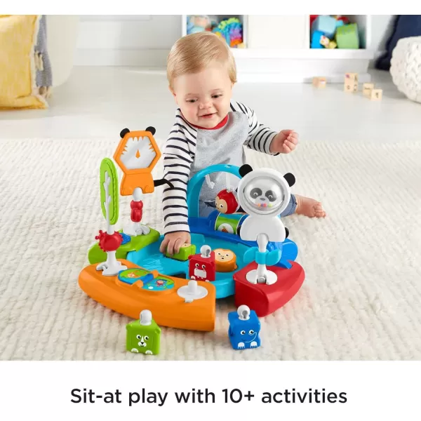 FisherPrice Baby to Toddler Toy 3in1 Spin ampamp Sort Activity Center and Play Table with 10 Activities Happy DotsActivity Center