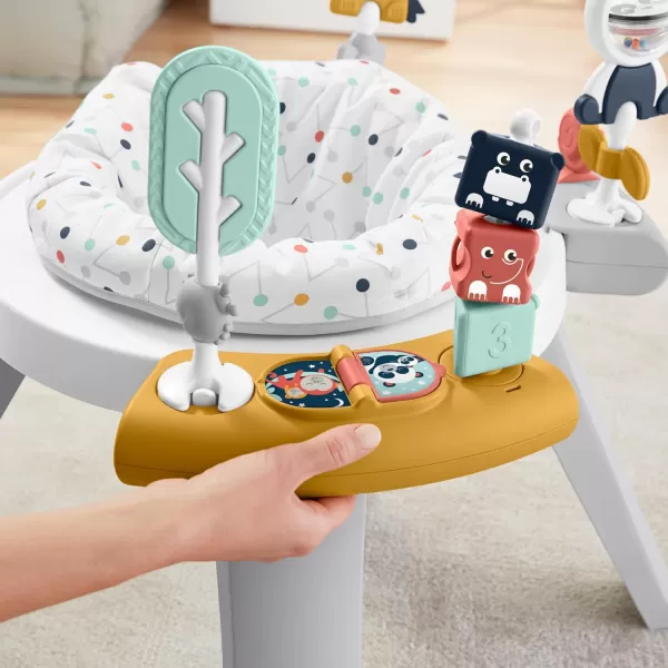FisherPrice Baby to Toddler Toy 3in1 Spin ampamp Sort Activity Center and Play Table with 10 Activities Happy DotsActivity Center