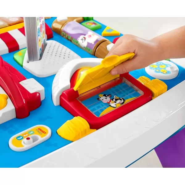 FisherPrice Baby to Toddler Toy Laugh ampamp Learn Around the Town Learning Activity Table with Music ampamp Lights for Infants Ages 6 Months Amazon Exclusive