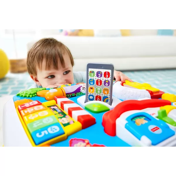FisherPrice Baby to Toddler Toy Laugh ampamp Learn Around the Town Learning Activity Table with Music ampamp Lights for Infants Ages 6 Months Amazon Exclusive