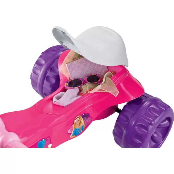 FisherPrice Barbie Toddler Tricycle Tough Trike Bike with Handlebar Grips and Storage for Preschool Kids Amazon ExclusiveBarbie
