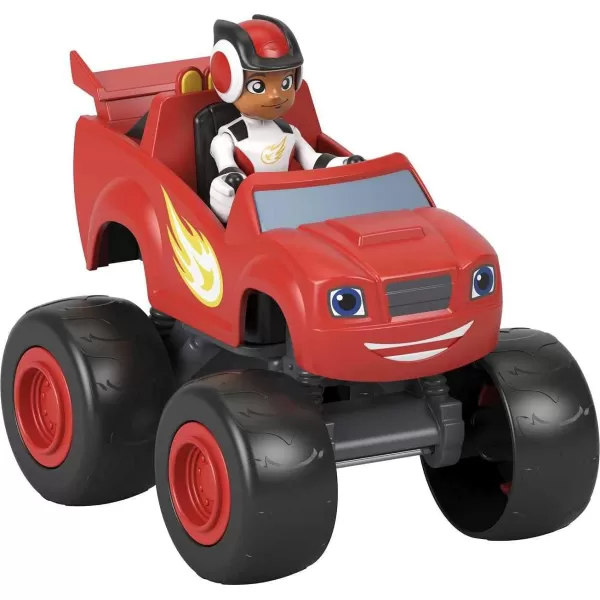 FisherPrice Blaze and The Monster Machines Toy Truck ampamp Figure Set Blaze ampamp AJ Preschool Racing Play Ages 3 YearsToy Truck  Figure Set