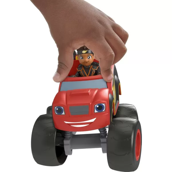 FisherPrice Blaze and The Monster Machines Toy Truck ampamp Figure Set Blaze ampamp AJ Preschool Racing Play Ages 3 YearsToy Truck  Figure Set