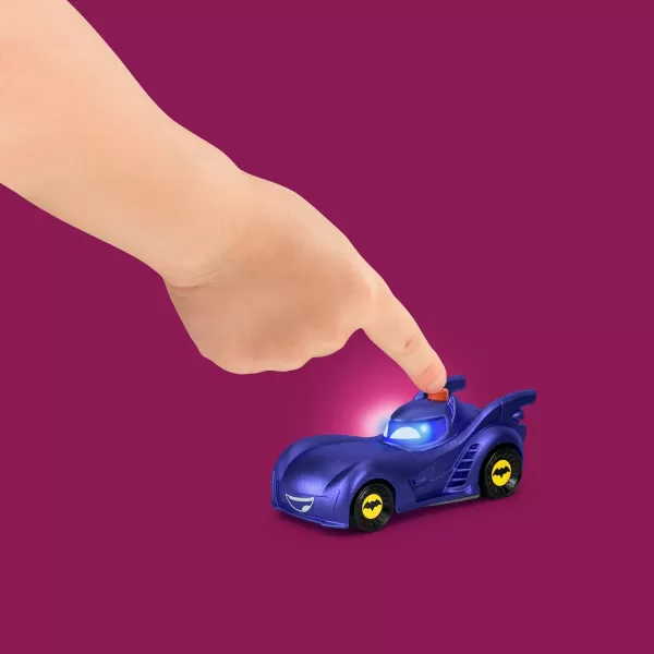 FisherPrice DC Batwheels LightUp 155 Scale Toy Cars 2Pack Bam The Batmobile and Buff Preschool Pretend Play Ages 3 Years