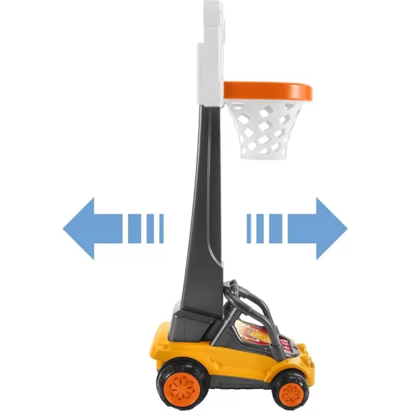 FisherPrice Electronic Basketball Toy BB Hoopster Motorized Hoop with Lights Sounds ampamp Game Play for Preschool Kids Ages 3 YearsSimplified Packaging