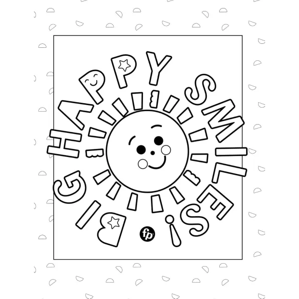 FisherPrice Giant Coloring Book