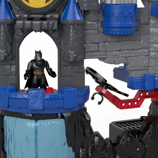 FisherPrice Imaginext DC Super Friends Batman Toy Wayne Manor Batcave Playset with Figure ampamp Batcyle for Pretend Play Kids Ages 3 Years Amazon Exclusive