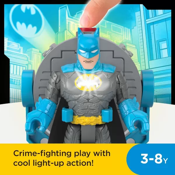 FisherPrice Imaginext DC Super Friends Batman Toys BatTech BatSignal 9Piece Figure Set for Preschool Pretend Play Kids Ages 3 Years