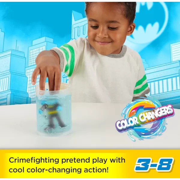 FisherPrice Imaginext DC Super Friends Batman Toys Color Changers Figure Set Batman ampamp Harley Quinn for Preschool Kids Ages 3 YearsBatman  Mr Freeze