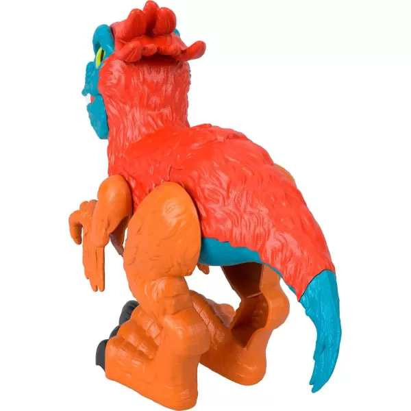 FisherPrice Imaginext Jurassic World Dinosaur Toy Stygimoloch XL Poseable 10Inch Figure for Pretend Play Kids Ages 3 YearsPyroraptor