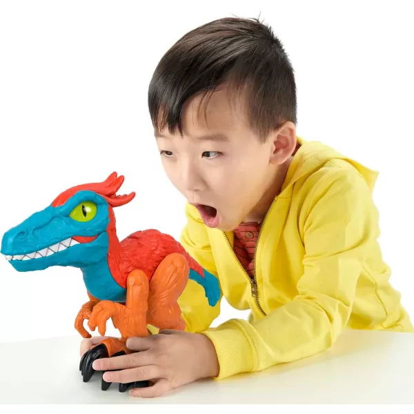 FisherPrice Imaginext Jurassic World Dinosaur Toy Stygimoloch XL Poseable 10Inch Figure for Pretend Play Kids Ages 3 YearsPyroraptor